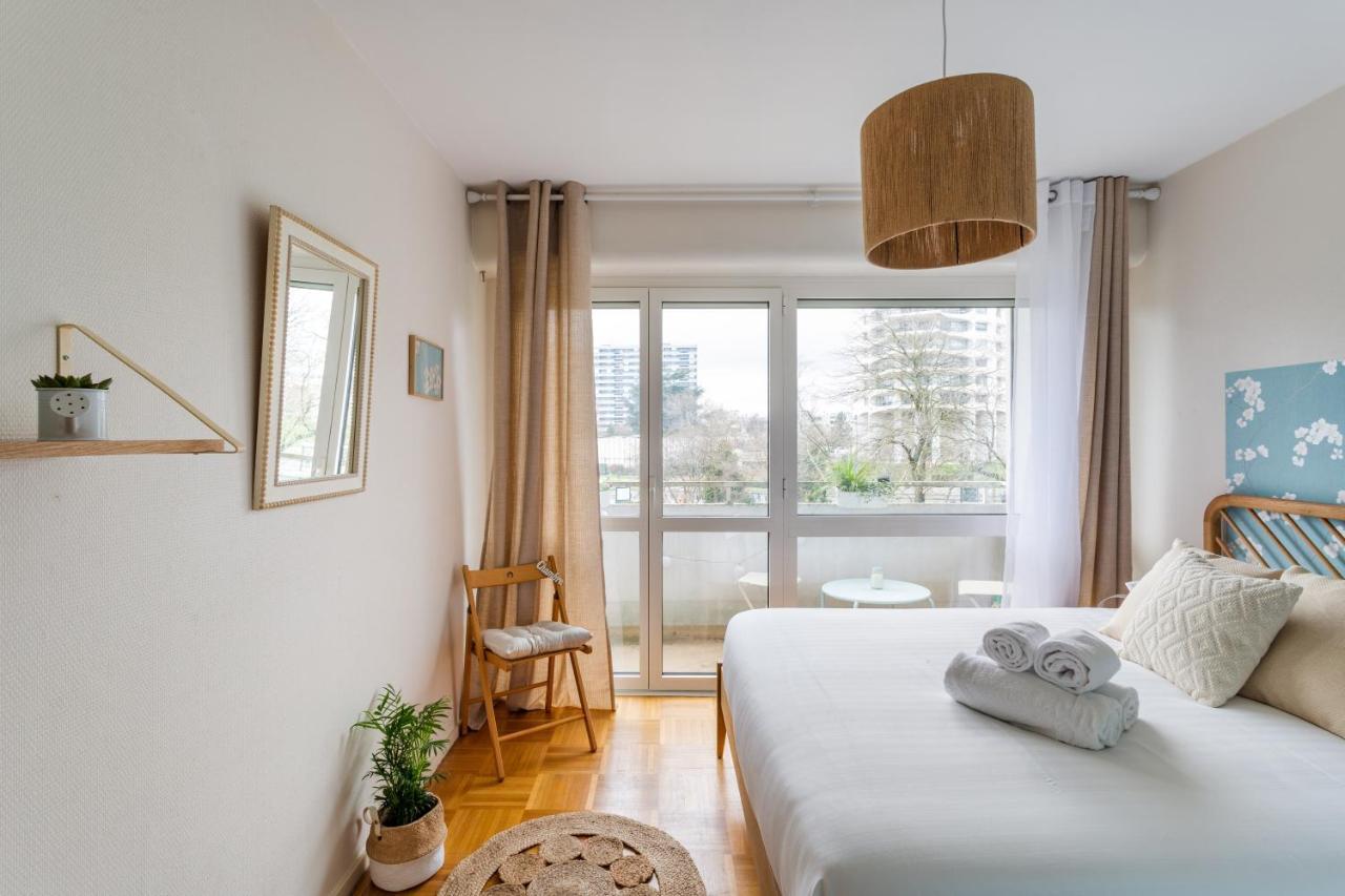Rosa, Confortable 2 Chambres Avec Parking Dans Le Centre Rennes Dış mekan fotoğraf